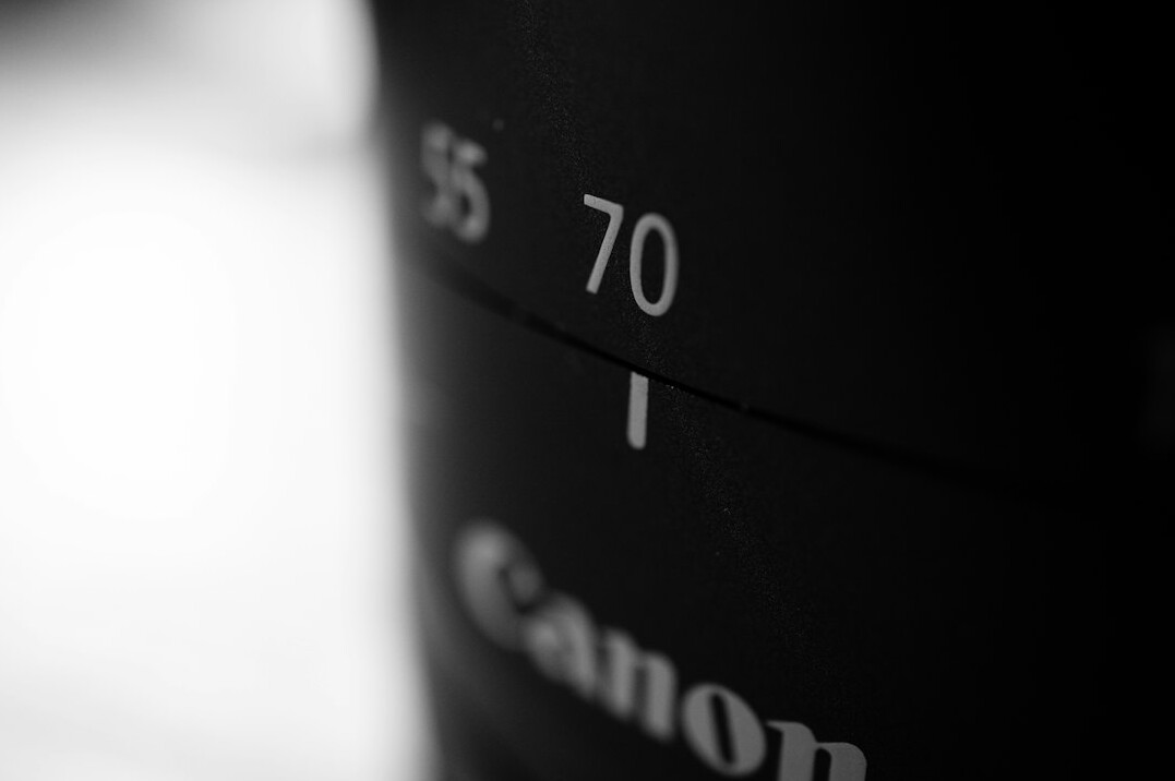 Close-up of a camera lens